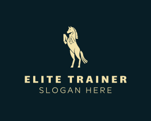 Trainer - Elegant Horse Trainer logo design