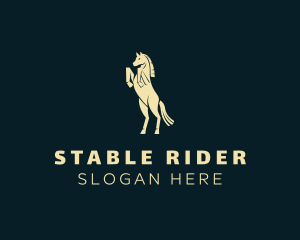 Elegant Horse Trainer logo design