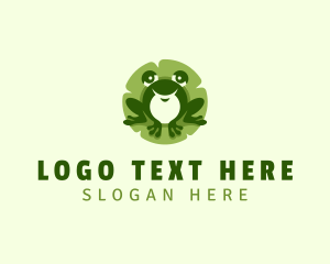 Smile - Amphibian Frog Pet logo design