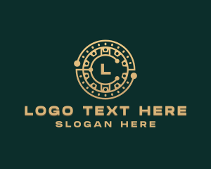 Lettermark - Crypto Bitcoin Currency logo design