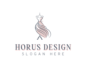 Fashion Designer Gown logo design