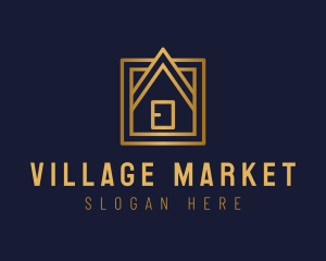Village - Village House Realtor logo design