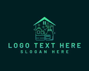 Home - Home Sanitation Cleaning logo design