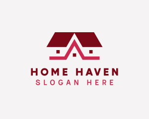 House Roofing Home Improvement logo design