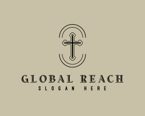 Missionary - Sacred Cross Religion logo design