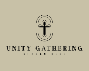Congregation - Sacred Cross Religion logo design
