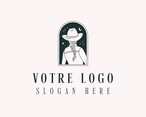 Cowgirl Western Fashion Logo