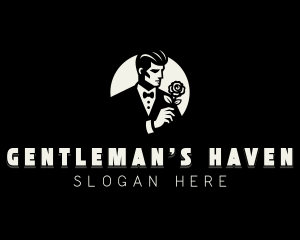 Gentleman Grooming Menswear logo design