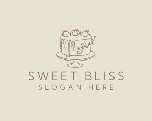 Cake Baking Event logo design