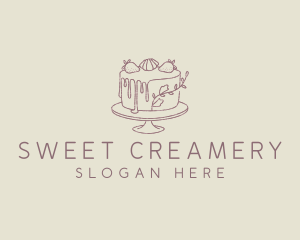 Cake Baking Event logo design