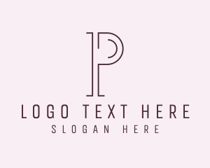 Letter - Jewelry Fashion Letter P logo design