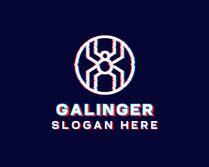 Networking - Spider Letter X Gaming logo design