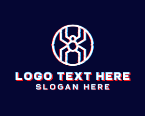Internet - Spider Letter X Gaming logo design