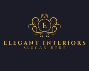 Elegant Crown Monarchy logo design