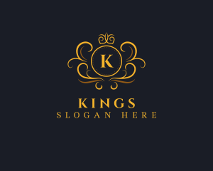 Elegant Crown Monarchy logo design