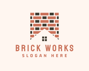 Brick - House Brick Tiles logo design