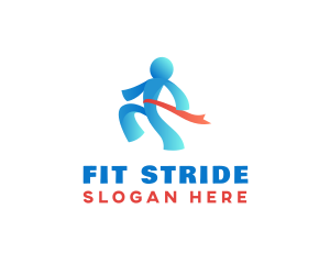 Jogger - Runner Sports Athlete logo design