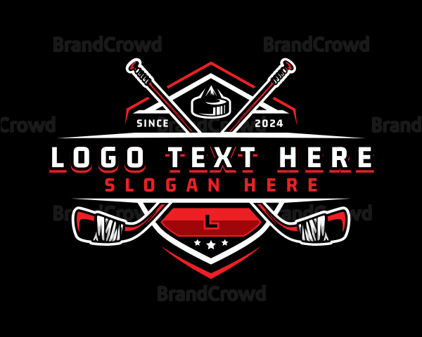 Hockey Tournament Sport Logo