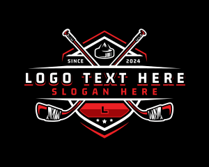 Ice Hockey Tournament - Hockey Tournament Sport logo design