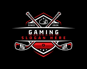 Hockey Tournament Sport Logo