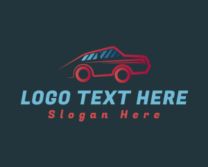 Red - Red Automobile Racing logo design