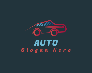 Red Automobile Racing Logo
