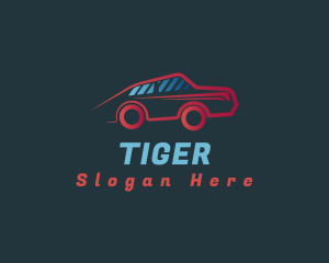 Red - Red Automobile Racing logo design