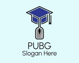 Online School Graduate Logo