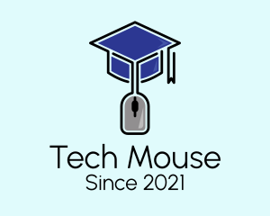 Online School Graduate logo design