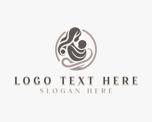 Fertility - Maternity Baby Parenting logo design