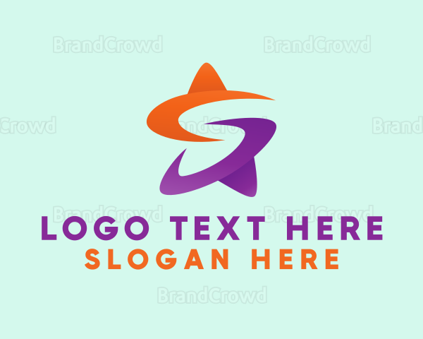 Star Letter S Company Logo