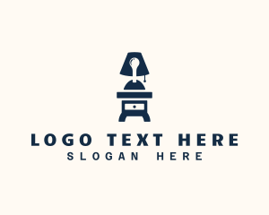 Decor - Table Lamp Furniture logo design