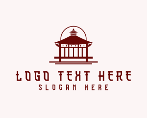 Asian - Asian Temple Shrine logo design