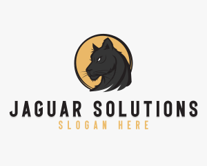 Panther Jaguar Animal logo design