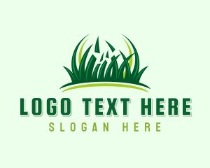 Gardening - Lawn Grass Landscaping logo design