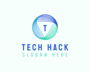 Software Programming Technology logo design