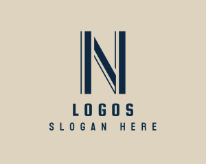 Organization - Startup Financial Business Letter N logo design