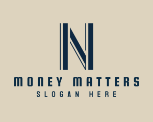 Financial - Startup Financial Business Letter N logo design