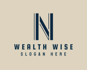 Financial - Startup Financial Business Letter N logo design
