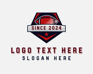 American Football Sports Championship logo design