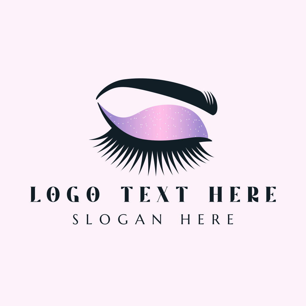 Glitter Makeup Glam Logo | BrandCrowd Logo Maker