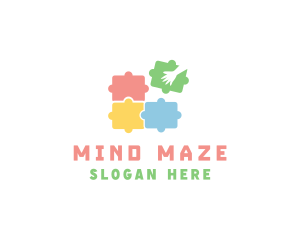 Puzzle - Puzzle Game Learning logo design