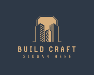 Building Skyscraper Realty logo design