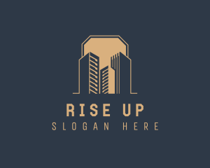 Building Skyscraper Realty logo design