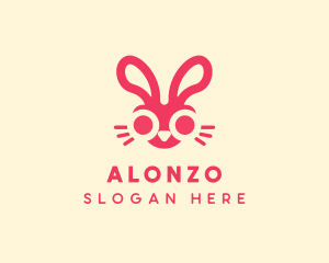 Bunny Rabbit Face logo design