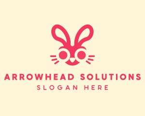 Bunny Rabbit Face logo design