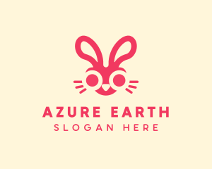 Bunny Rabbit Face logo design