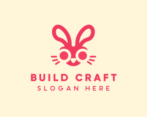 Bunny Rabbit Face logo design