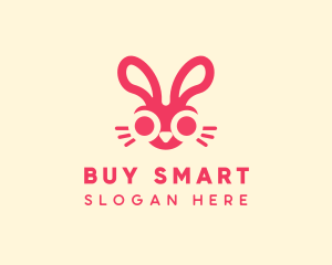 Bunny Rabbit Face logo design