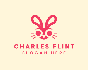 Bunny Rabbit Face logo design